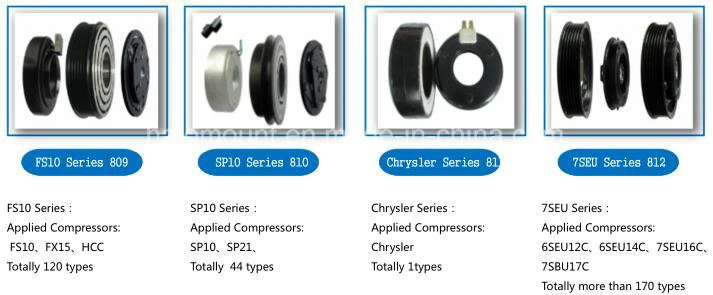 Chevrolet New Sail1.2 Auto AC Compressor Part Automotive Cooling Spare Parts Clutch